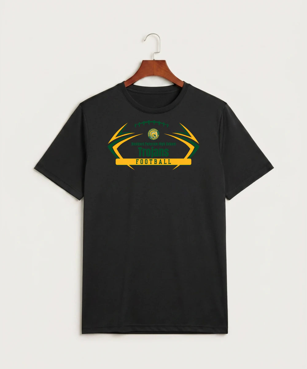 Rushford Peterson High School Football (Boys) - Black Sport-Tek PosiCharge Competitor Tee. ST350