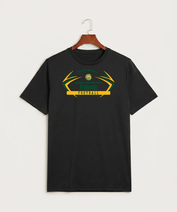 Rushford Peterson High School Football (Boys) - Black Sport-Tek PosiCharge Competitor Tee. ST350