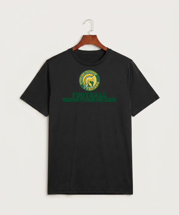 Rushford Peterson High School Football (Boys) - Black Sport-Tek PosiCharge Competitor Tee. ST350