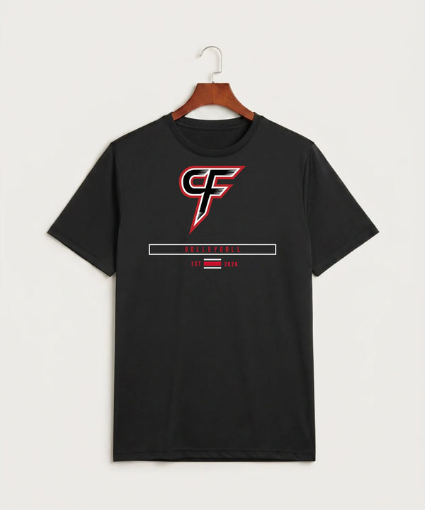 Cannon Falls High School Volleyball (Girls) - Black Sport-Tek PosiCharge Competitor Tee. ST350