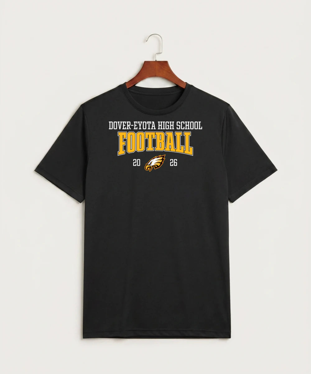 Dover-Eyota High School Football (Boys) - Black Sport-Tek PosiCharge Competitor Tee. ST350