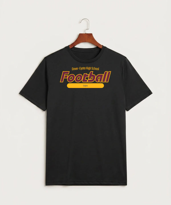 Dover-Eyota High School Football (Boys) - Black Sport-Tek PosiCharge Competitor Tee. ST350