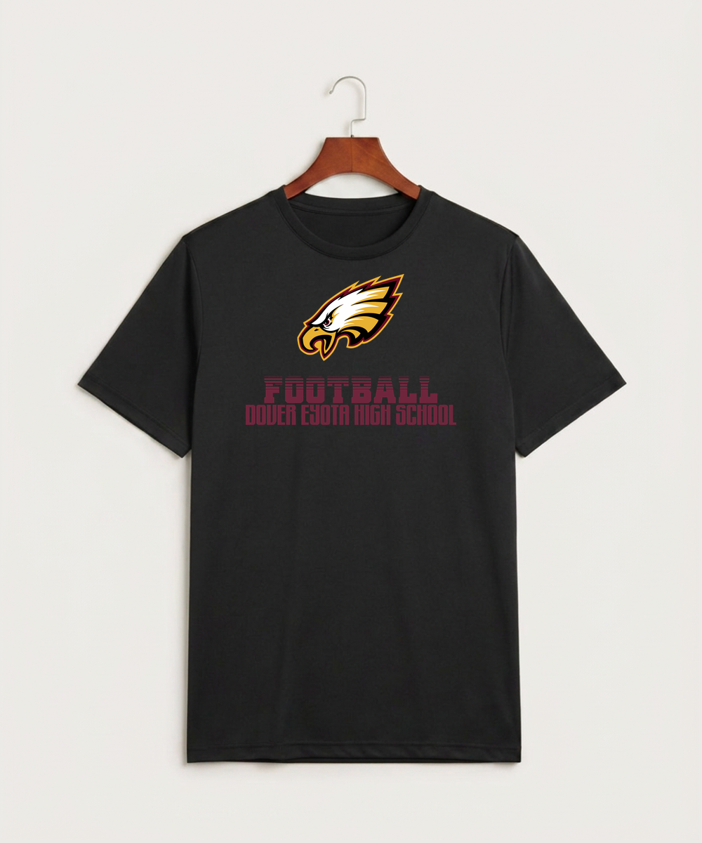 Dover-Eyota High School Football (Boys) - Black Sport-Tek PosiCharge Competitor Tee. ST350