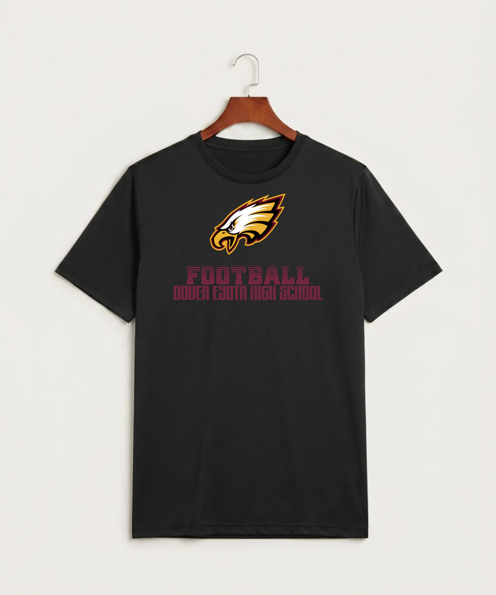Dover-Eyota High School Football (Boys) - Black Sport-Tek PosiCharge Competitor Tee. ST350