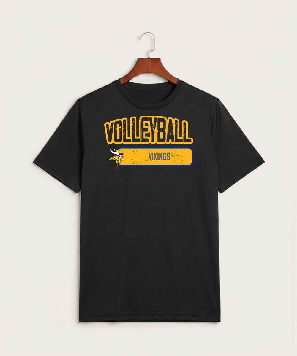 Hayfield High School Volleyball (Girls) - Black Sport-Tek PosiCharge Competitor Tee. ST350