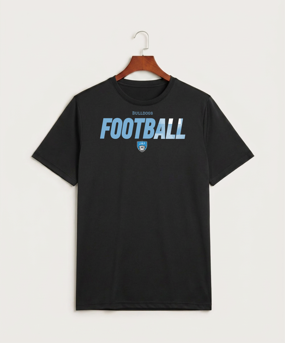 Janesville Waldorf Pemberton Football (Boys) - Black Sport-Tek PosiCharge Competitor Tee. ST350