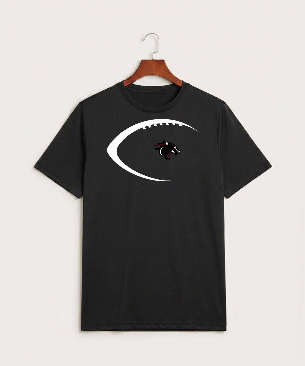 Nrheg Panthers High School Football (Boys) - Black Sport-Tek PosiCharge Competitor Tee. ST350