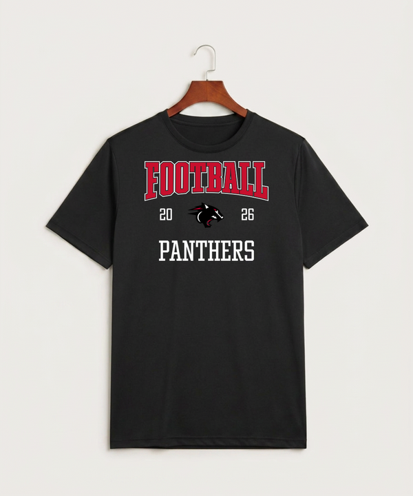 Nrheg Panthers High School Football (Boys) - Black Sport-Tek PosiCharge Competitor Tee. ST350