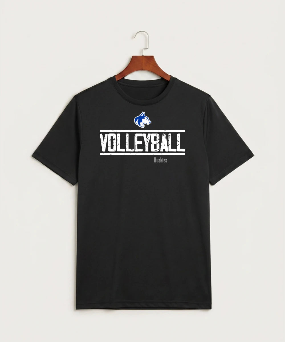 Owatonna High School Volleyball (Girls) - Black Sport-Tek PosiCharge Competitor Tee. ST350