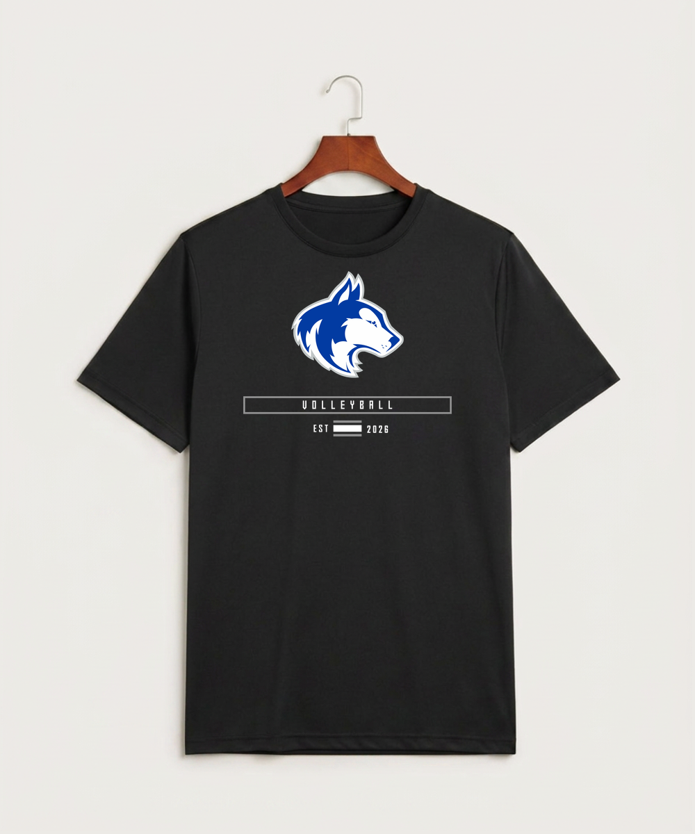 Owatonna High School Volleyball (Girls) - Black Sport-Tek PosiCharge Competitor Tee. ST350