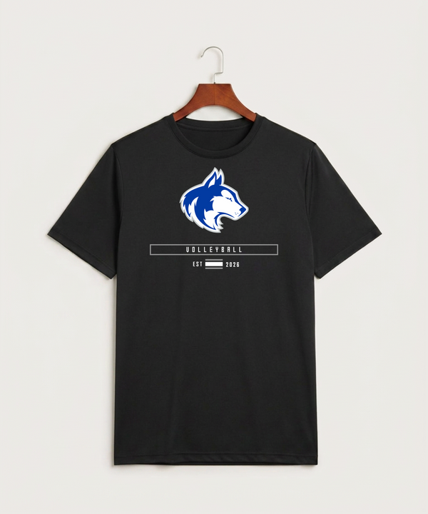 Owatonna High School Volleyball (Girls) - Black Sport-Tek PosiCharge Competitor Tee. ST350
