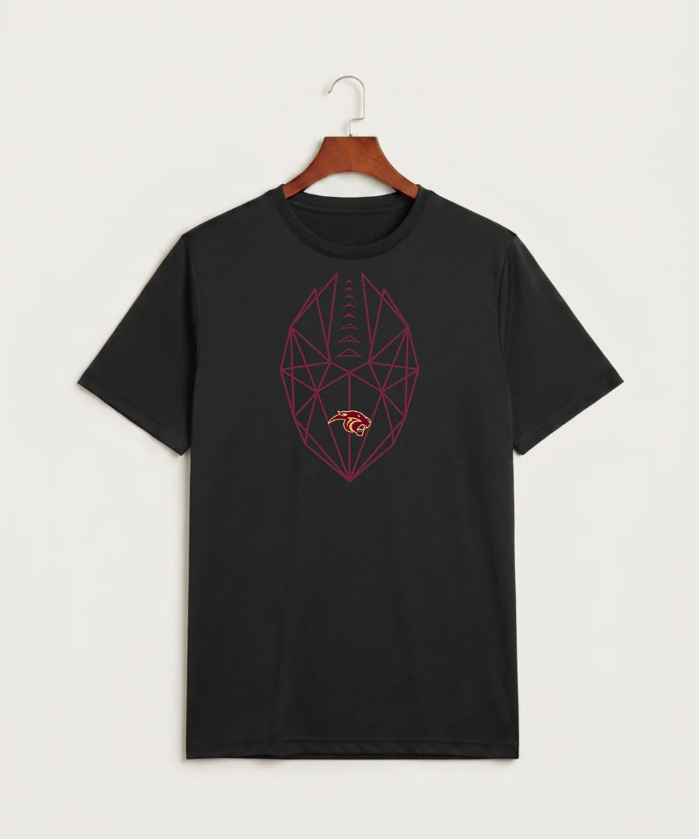 Pine Island High School Football (Boys) - Black Sport-Tek PosiCharge Competitor Tee. ST350