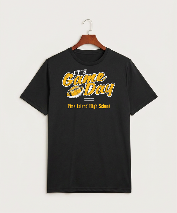 Pine Island High School Football (Boys) - Black Sport-Tek PosiCharge Competitor Tee. ST350