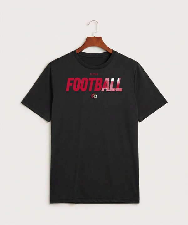 Spring Grove High School Football (Boys) - Black Sport-Tek PosiCharge Competitor Tee. ST350