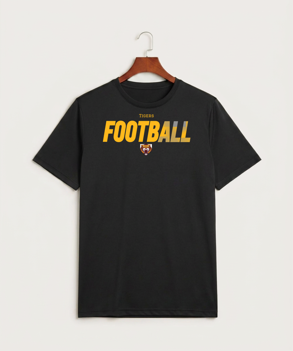Stewartville High School Football (Boys) - Black Sport-Tek PosiCharge Competitor Tee. ST350