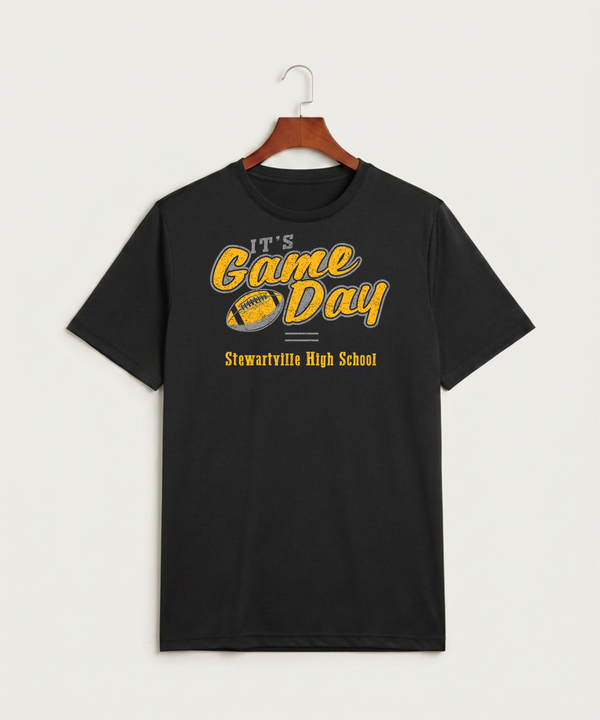 Stewartville High School Football (Boys) - Black Sport-Tek PosiCharge Competitor Tee. ST350