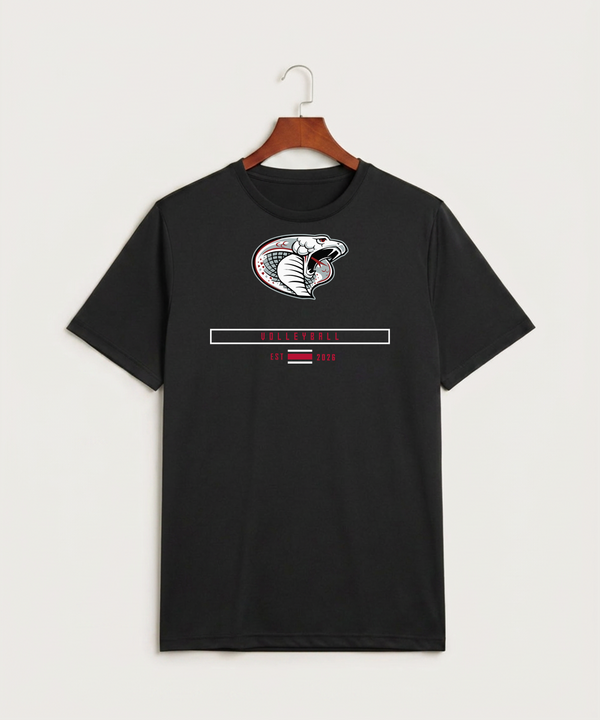 Triton High School Volleyball (Girls) - Black Sport-Tek PosiCharge Competitor Tee. ST350