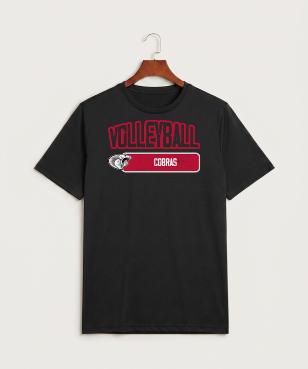 Triton High School Volleyball (Girls) - Black Sport-Tek PosiCharge Competitor Tee. ST350
