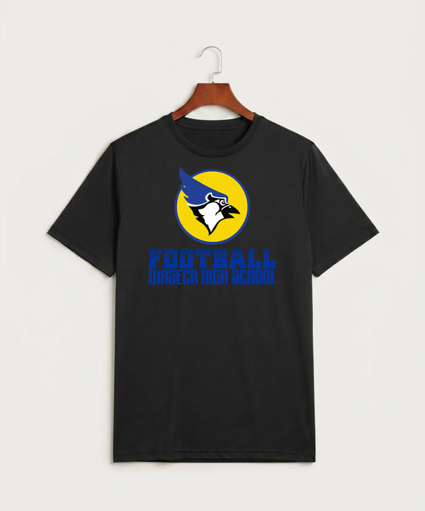 Waseca High School Football (Boys) - Black Sport-Tek PosiCharge Competitor Tee. ST350