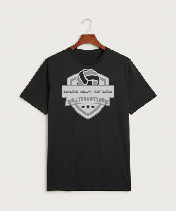 Zumbrota Mazeppa High School Volleyball (Girls) - Black Sport-Tek PosiCharge Competitor Tee. ST350