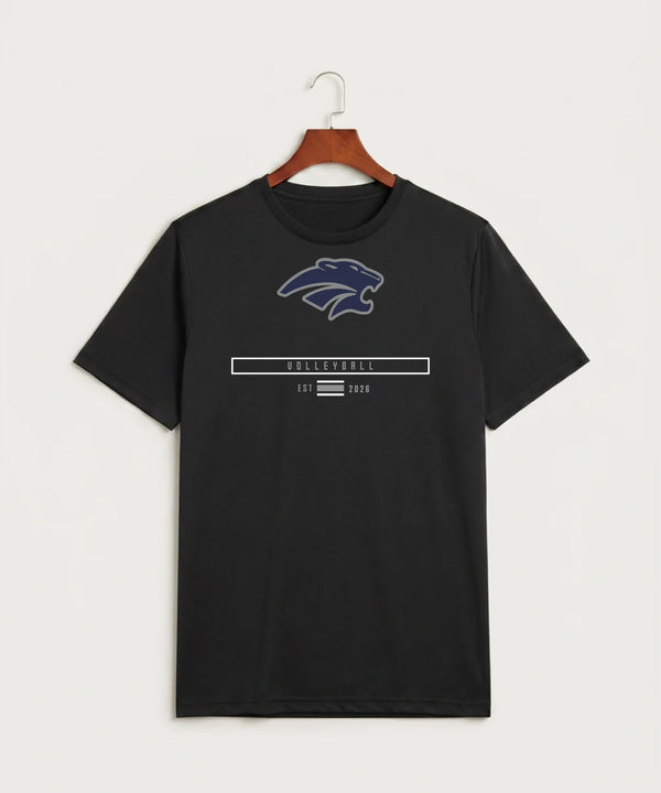 Zumbrota Mazeppa High School Volleyball (Girls) - Black Sport-Tek PosiCharge Competitor Tee. ST350