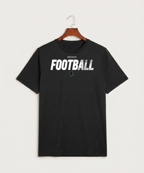 Alden-Conger-Glenville Emmons High School Football (Boys) - Black Sport-Tek PosiCharge Competitor Tee. ST350
