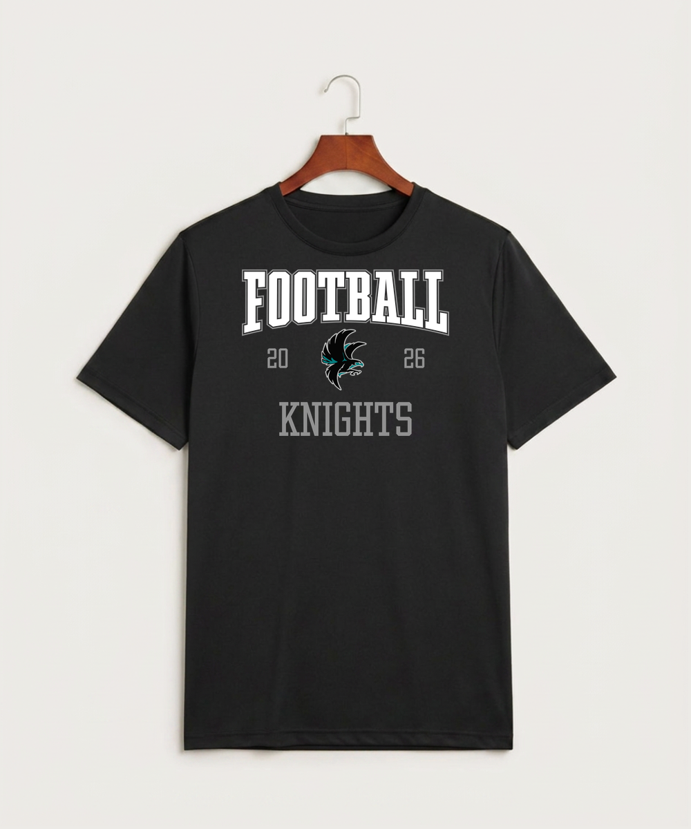 Alden-Conger-Glenville Emmons High School Football (Boys) - Black Sport-Tek PosiCharge Competitor Tee. ST350