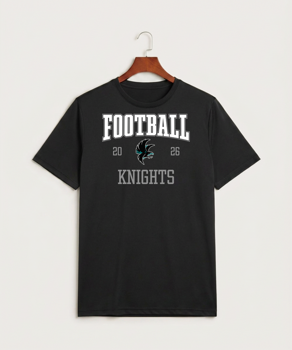 Alden-Conger-Glenville Emmons High School Football (Boys) - Black Sport-Tek PosiCharge Competitor Tee. ST350