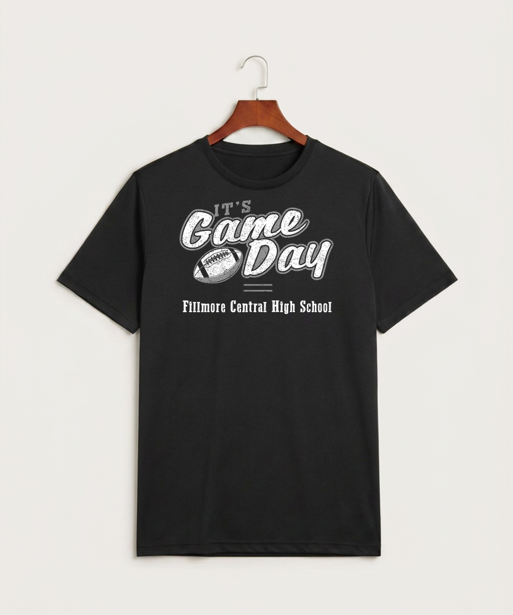 Fillmore Central High School Football (Boys) - Black Sport-Tek PosiCharge Competitor Tee. ST350