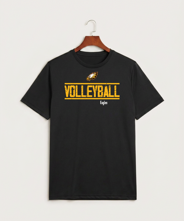 Dover-Eyota High School Volleyball (Girls) - Black Sport-Tek PosiCharge Competitor Tee. ST350