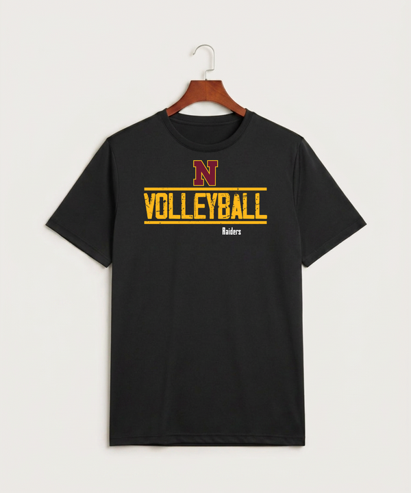 Northfield High School Volleyball (Girls) - Black Sport-Tek PosiCharge Competitor Tee. ST350