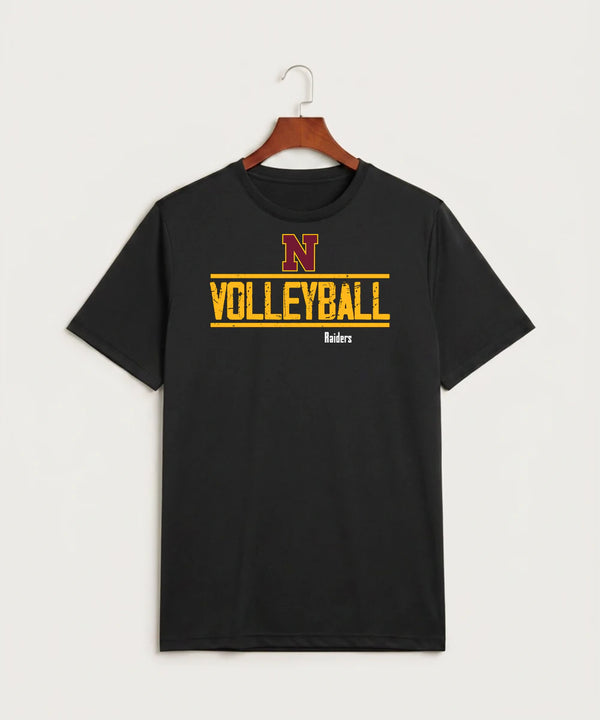 Northfield High School Volleyball (Girls) - Black Sport-Tek PosiCharge Competitor Tee. ST350