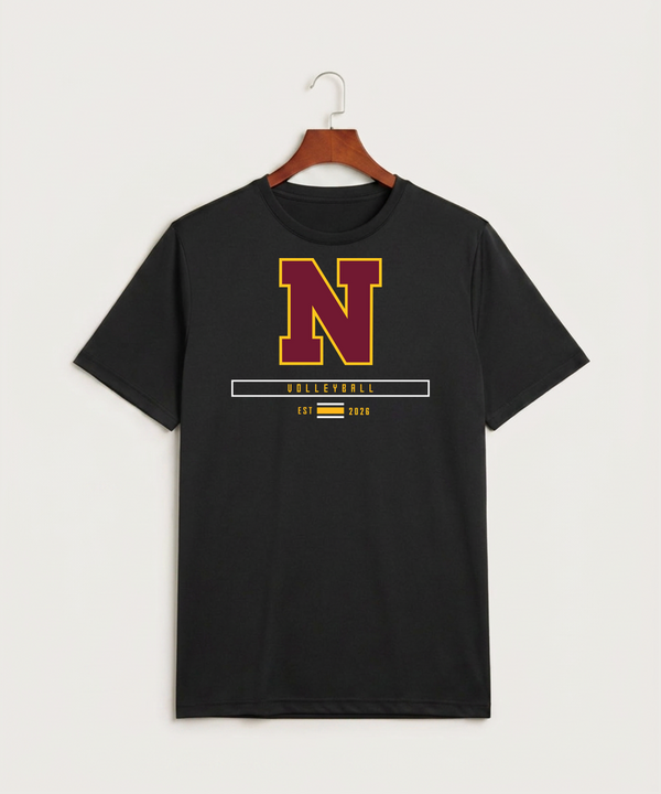 Northfield High School Volleyball (Girls) - Black Sport-Tek PosiCharge Competitor Tee. ST350