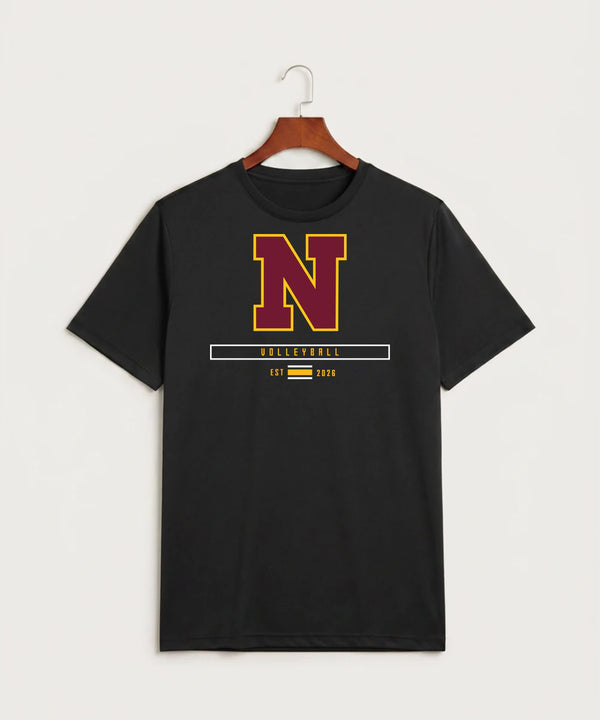 Northfield High School Volleyball (Girls) - Black Sport-Tek PosiCharge Competitor Tee. ST350