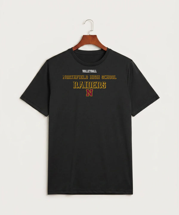 Northfield High School Volleyball (Girls) - Black Sport-Tek PosiCharge Competitor Tee. ST350