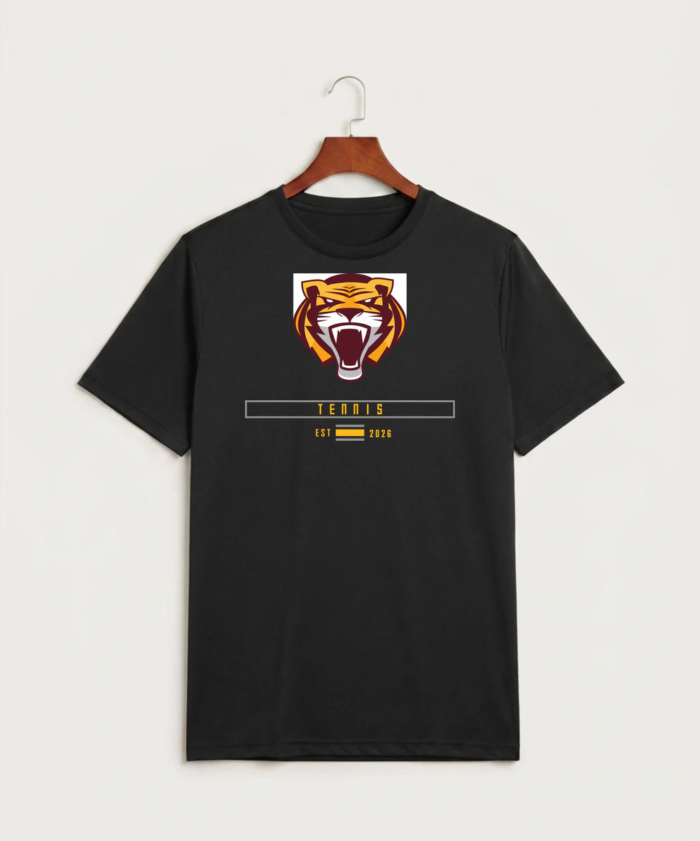 Stewartville High School Tennis (Coed) - Black Sport-Tek PosiCharge Competitor Tee. ST350