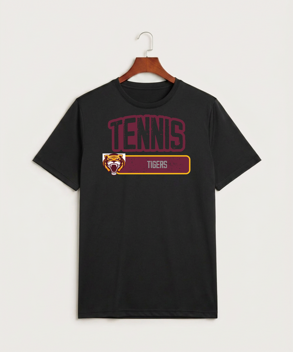 Stewartville High School Tennis (Coed) - Black Sport-Tek PosiCharge Competitor Tee. ST350