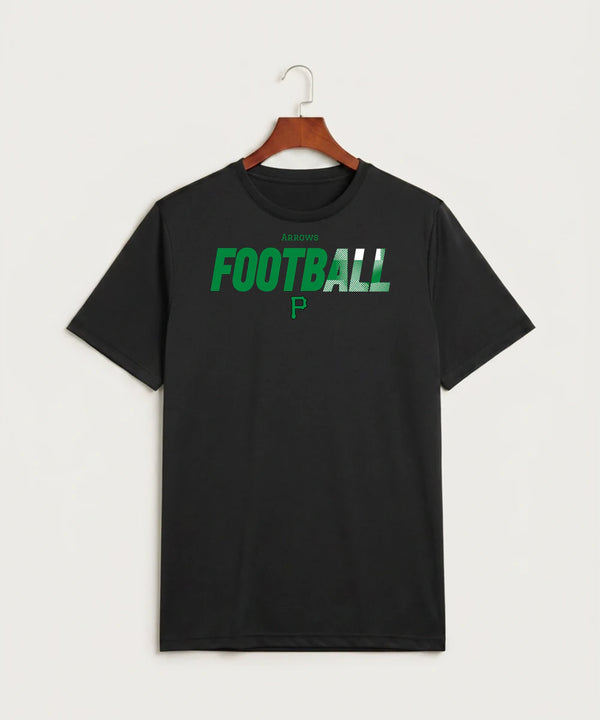 Pipestone Area High School Football (Boys) - Black Sport-Tek PosiCharge Competitor Tee. ST350