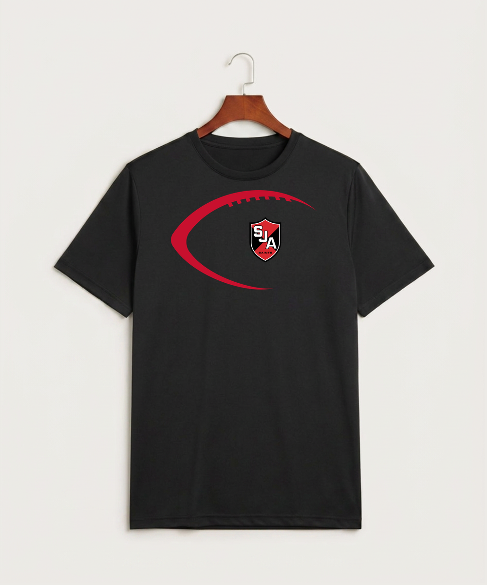 Saint James High School Football (Boys) - Black Sport-Tek PosiCharge Competitor Tee. ST350