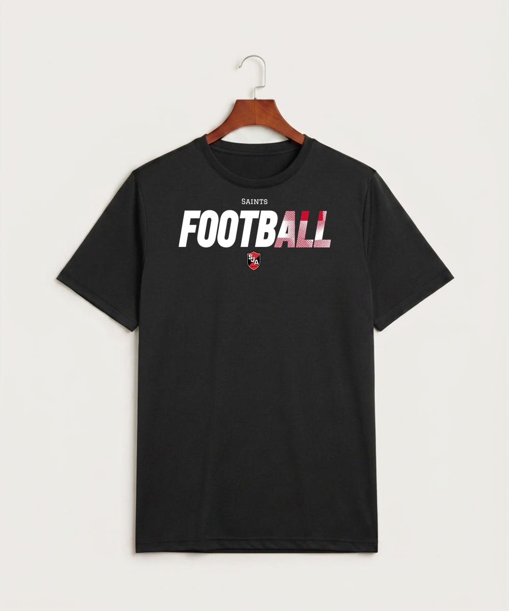 Saint James High School Football (Boys) - Black Sport-Tek PosiCharge Competitor Tee. ST350