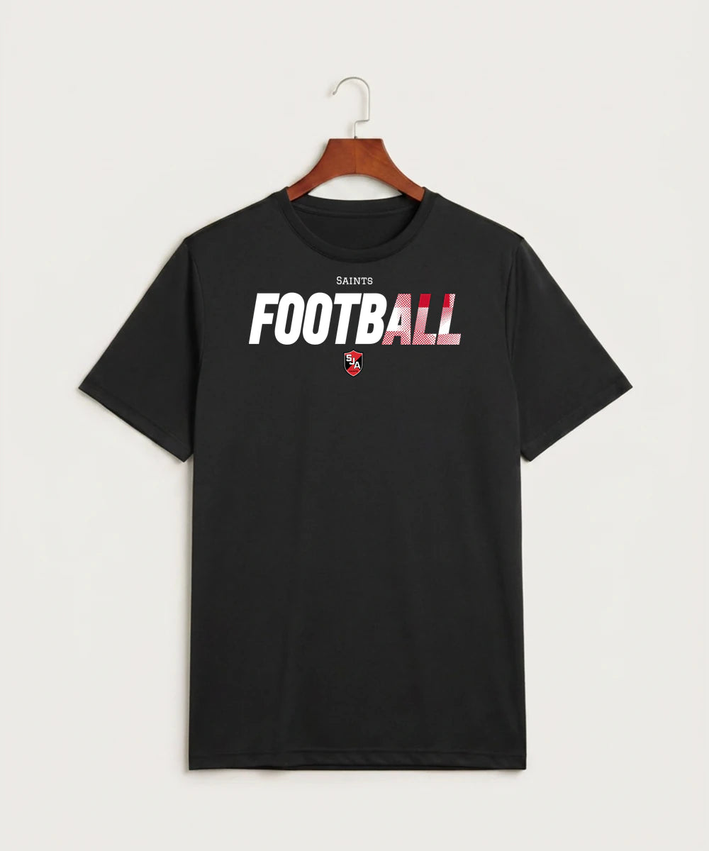Saint James High School Football (Boys) - Black Sport-Tek PosiCharge Competitor Tee. ST350