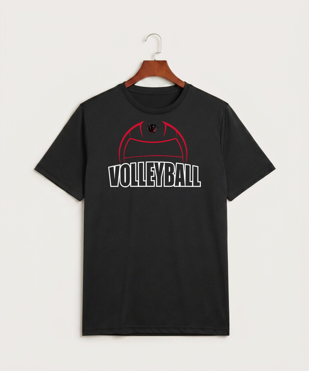 Tracy-Milroy-Balaton High School Volleyball (Girls) - Black Sport-Tek PosiCharge Competitor Tee. ST350