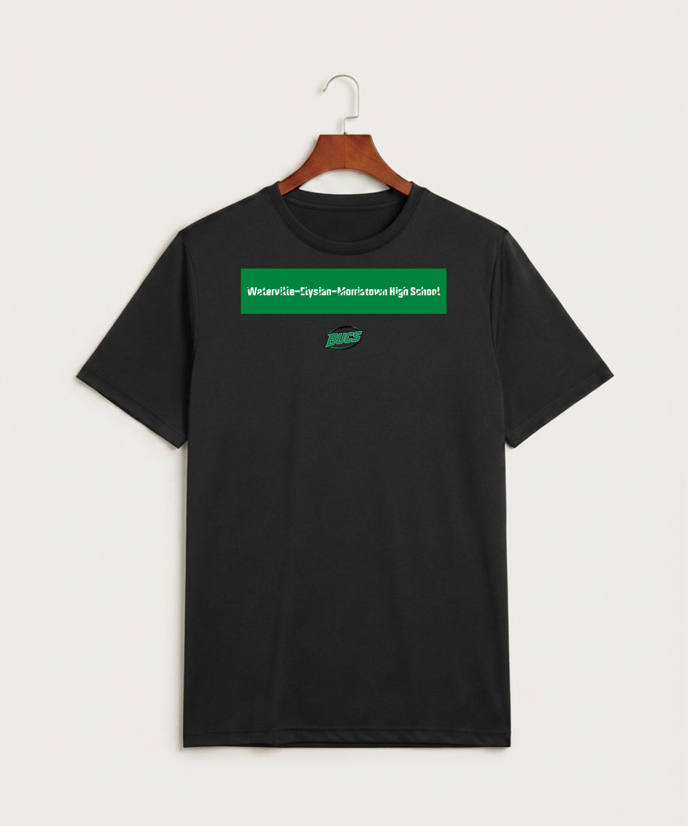 Waterville-Elysian-Morristown High School Football (Boys) - Black Sport-Tek PosiCharge Competitor Tee. ST350