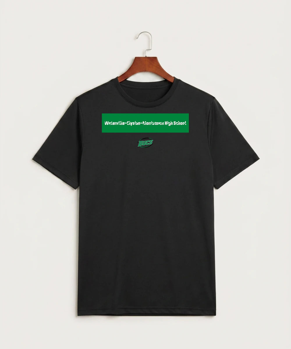 Waterville-Elysian-Morristown High School Football (Boys) - Black Sport-Tek PosiCharge Competitor Tee. ST350