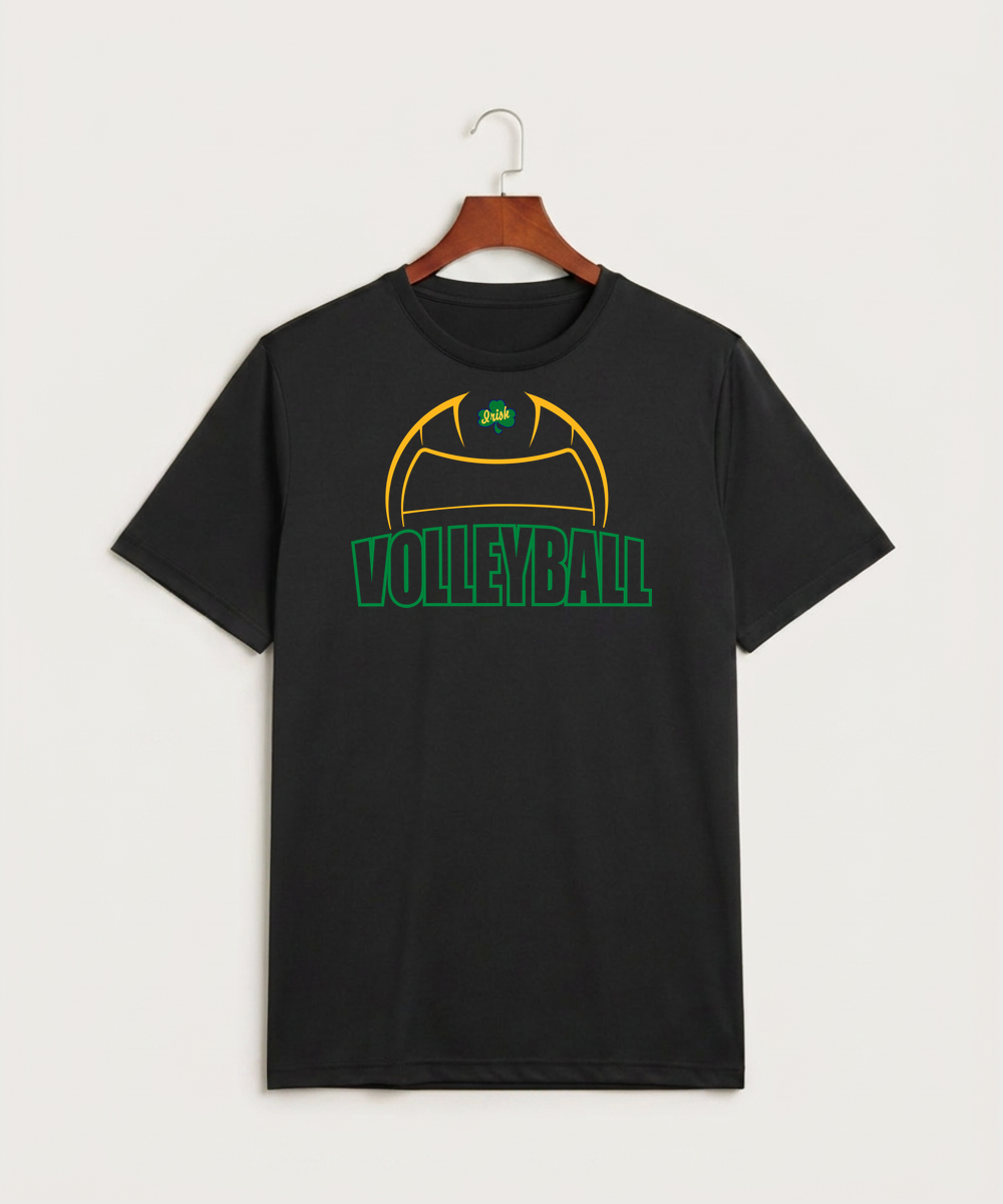 Rosemount High School Volleyball (Girls) - Black Sport-Tek PosiCharge Competitor Tee. ST350