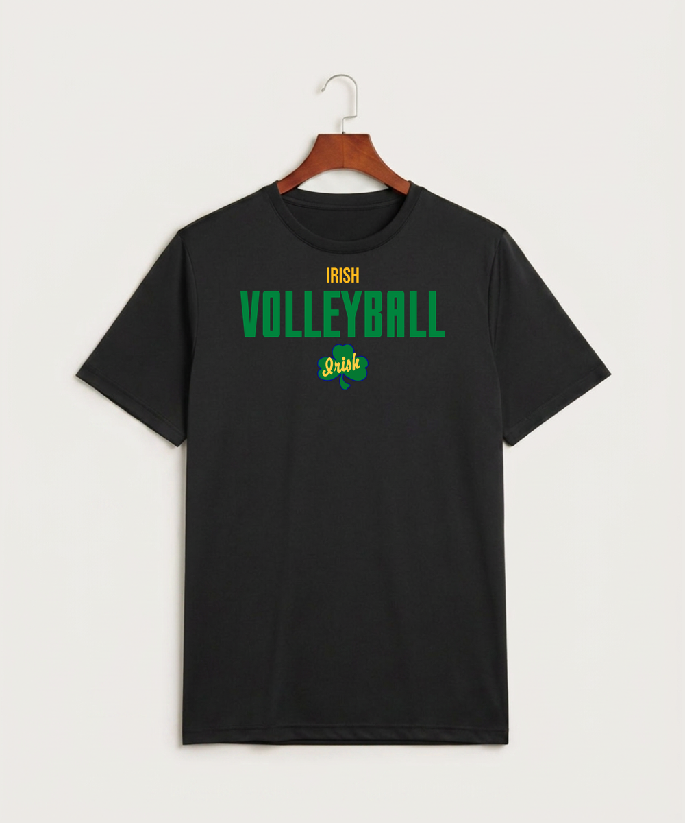 Rosemount High School Volleyball (Girls) - Black Sport-Tek PosiCharge Competitor Tee. ST350