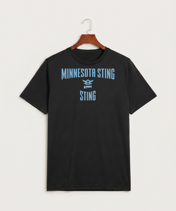Minnesota Sting Athletics - Black Sport-Tek PosiCharge Competitor Tee. ST350