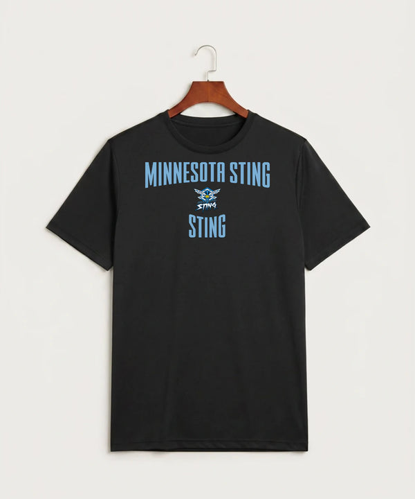 Minnesota Sting Athletics - Black Sport-Tek PosiCharge Competitor Tee. ST350