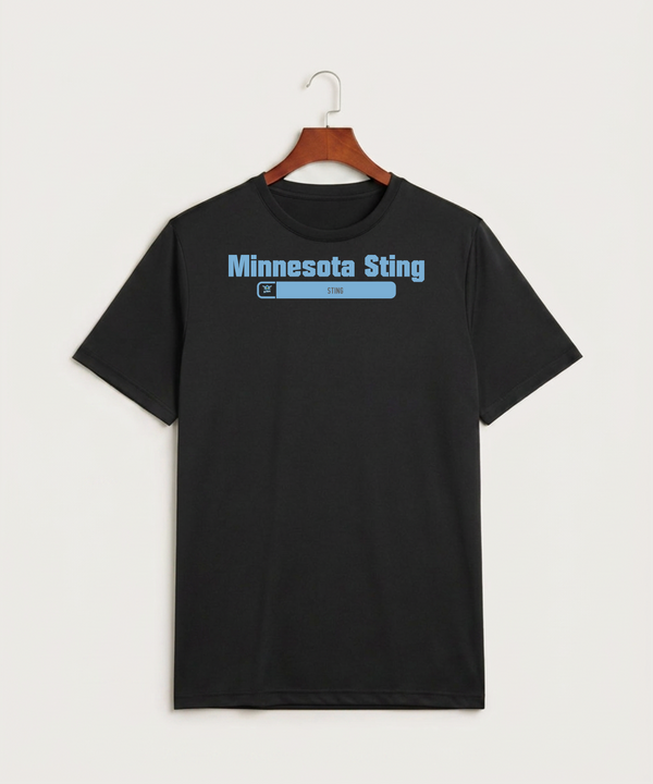 Minnesota Sting Athletics - Black Sport-Tek PosiCharge Competitor Tee. ST350