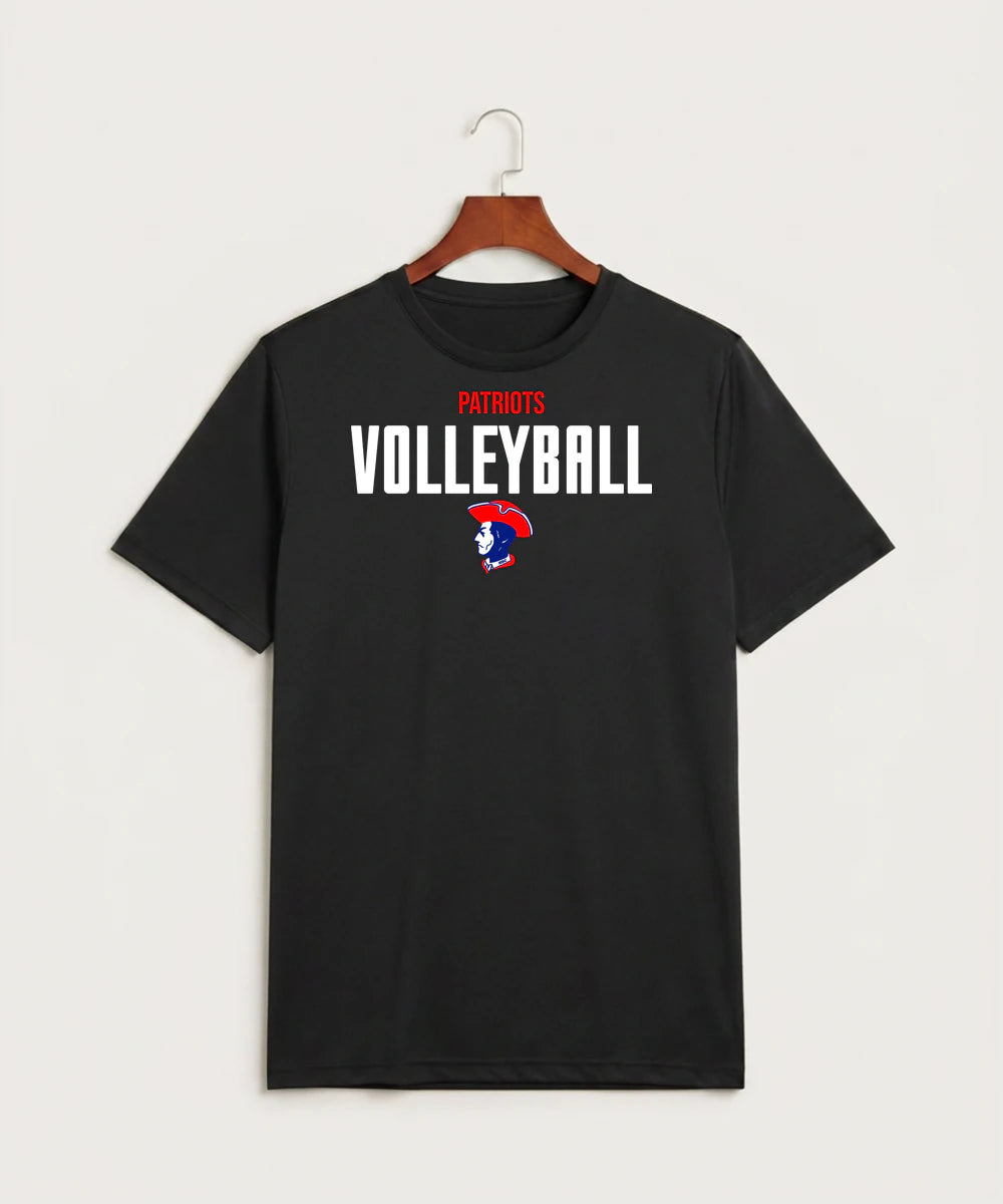Hills-Beaver Creek High School Volleyball (Girls) - Black Sport-Tek PosiCharge Competitor Tee. ST350